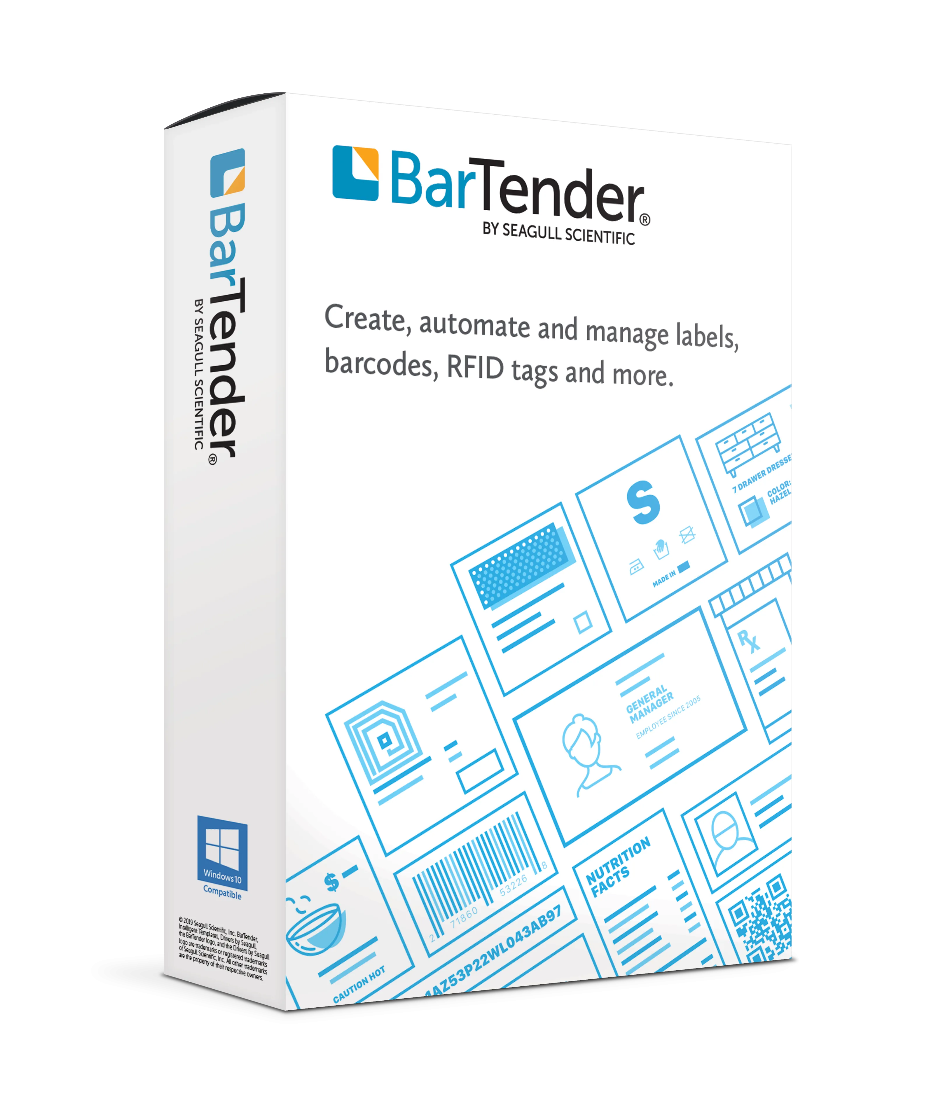 BarTender Etikettendruck-Software von Seagull Scientific